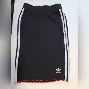 Black Bellista Girl's Adidas Skirt. Size Small